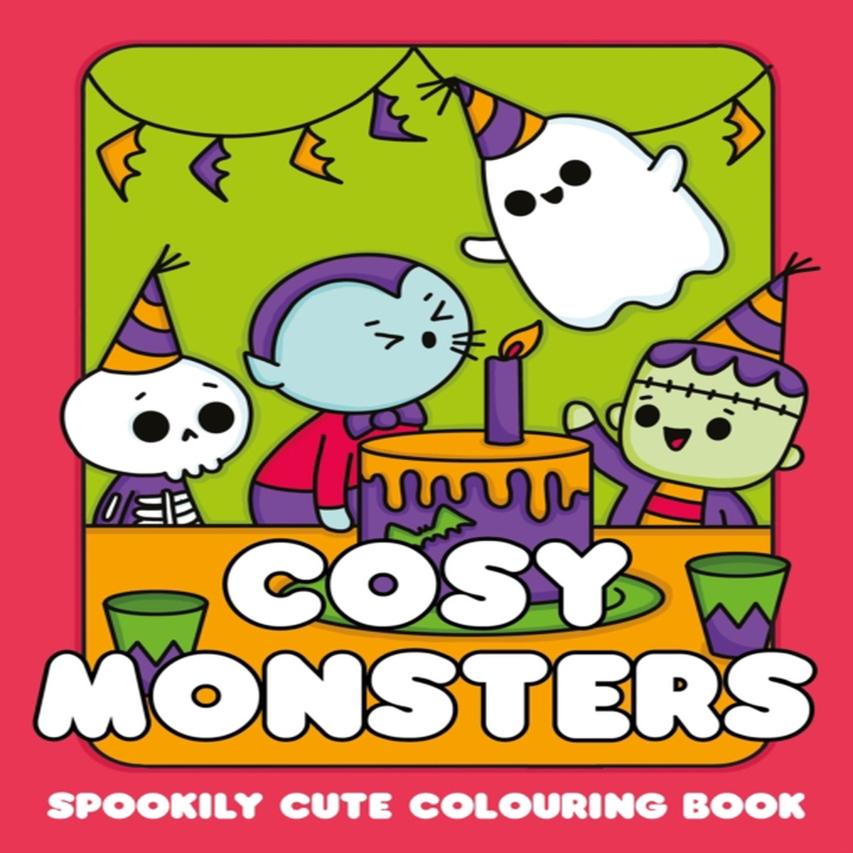 Cosy Monsters: A Super Cute Colouring Book 9781444983739 Paperback